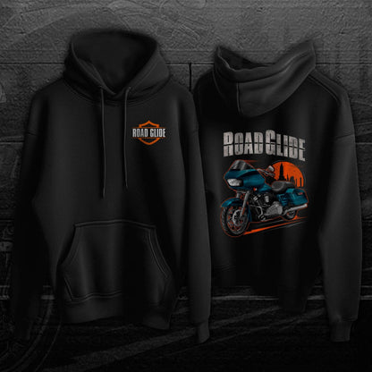 Harley Road Glide FLTRX Hoodie - Motorcycle Sweatshirt for Bikers