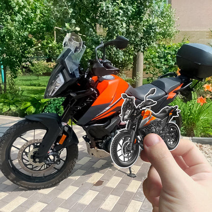 KTM 390 Adventure Inspired Stickers - Set of 3 Motorcycle Decals