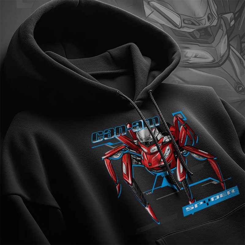 Can-Am Spyder RT 2014-19 Hoodie - Motorcycle Sweatshirt for Riders