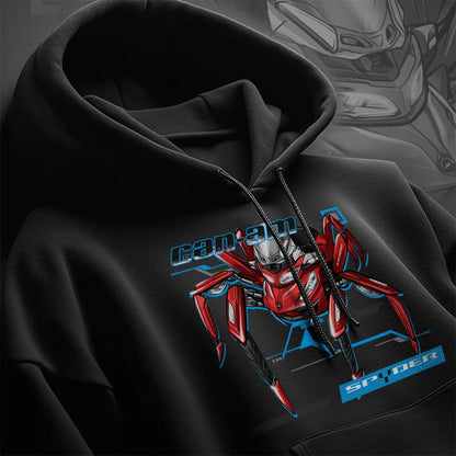 Can-Am Spyder RT 2014-19 Hoodie - Motorcycle Sweatshirt for Riders