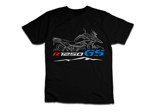 BMW R1250GS T-Shirt - Motorcycle Tee Shirt for ADV Motorrad Riders