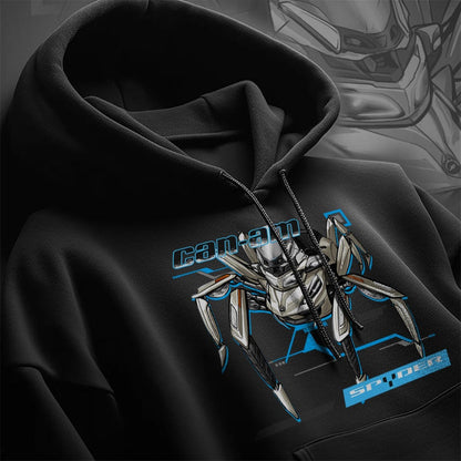 Can-Am Spyder RT 2014-19 Hoodie - Motorcycle Sweatshirt for Riders
