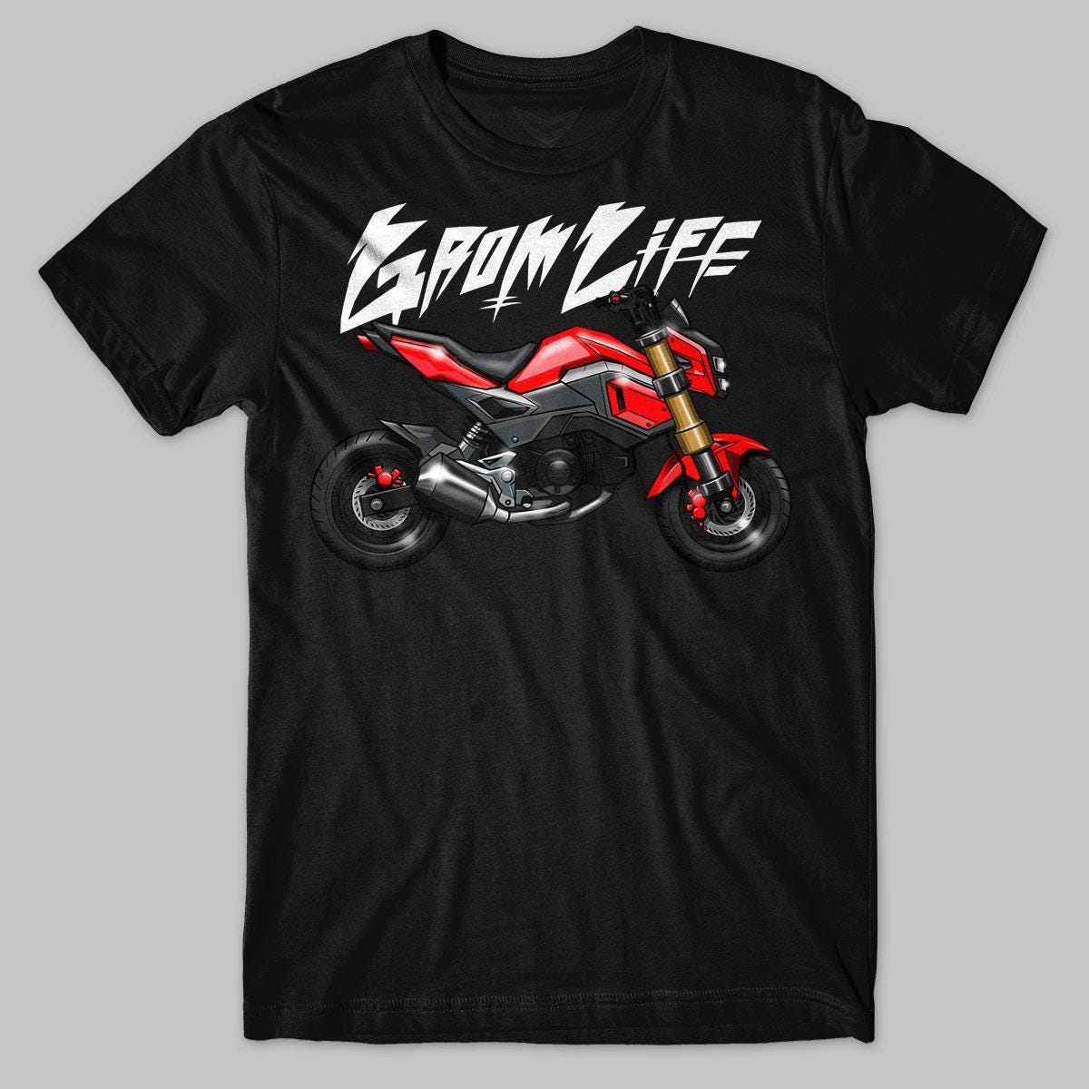 Honda Grom 2016-20 Inspired T-Shirt - Motorcycle Tee Shirt