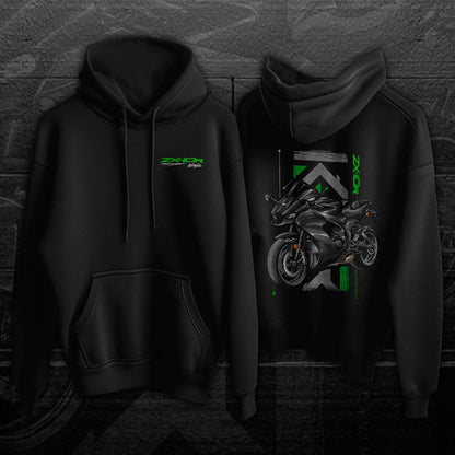 Kawasaki ZX-10R 2023-24 Hoodie - Motorcycle Sweatshirt for Riders