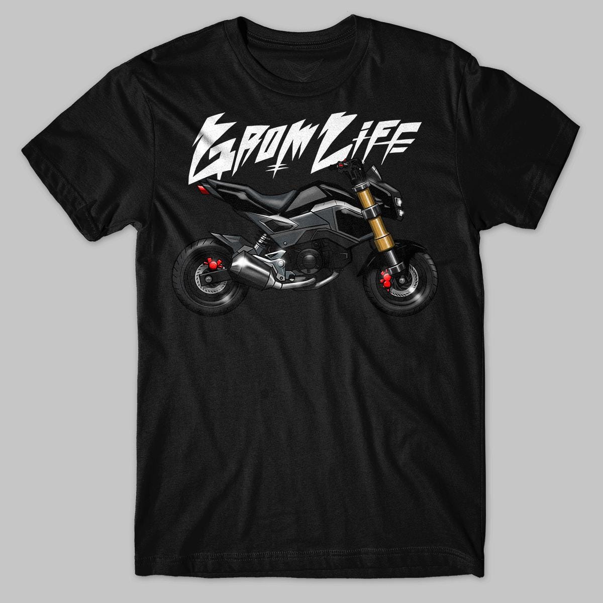 Honda Grom 2016-20 Inspired T-Shirt - Motorcycle Tee Shirt