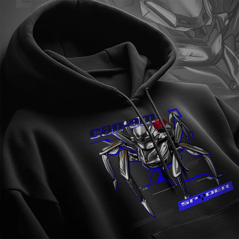 Can-Am Spyder RT 2014-19 Hoodie - Motorcycle Sweatshirt for Riders