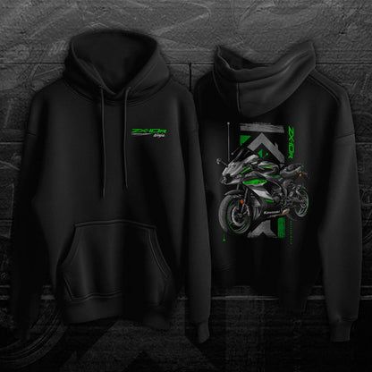 Kawasaki ZX-10R 2023-24 Hoodie - Motorcycle Sweatshirt for Riders