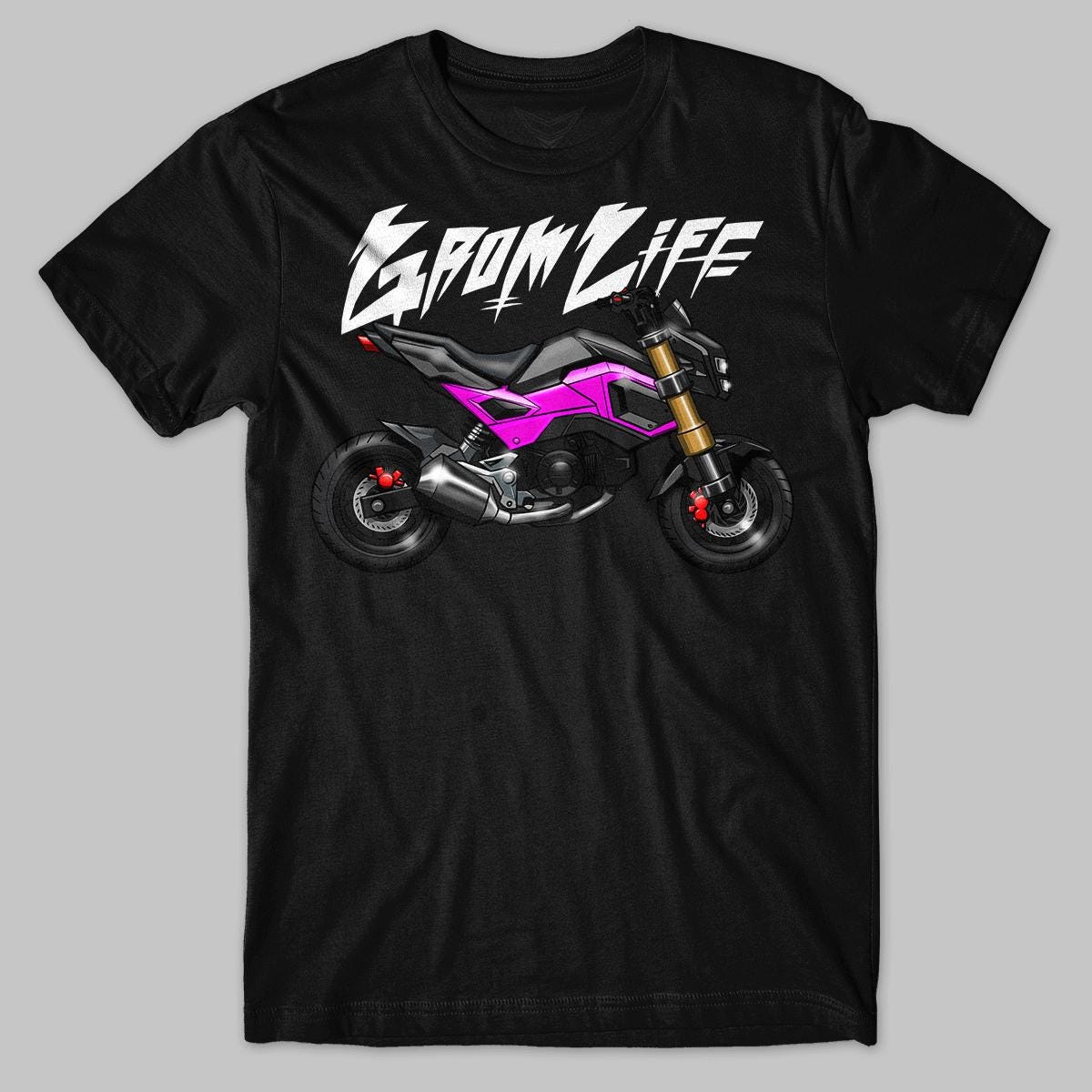 Honda Grom 2016-20 Inspired T-Shirt - Motorcycle Tee Shirt