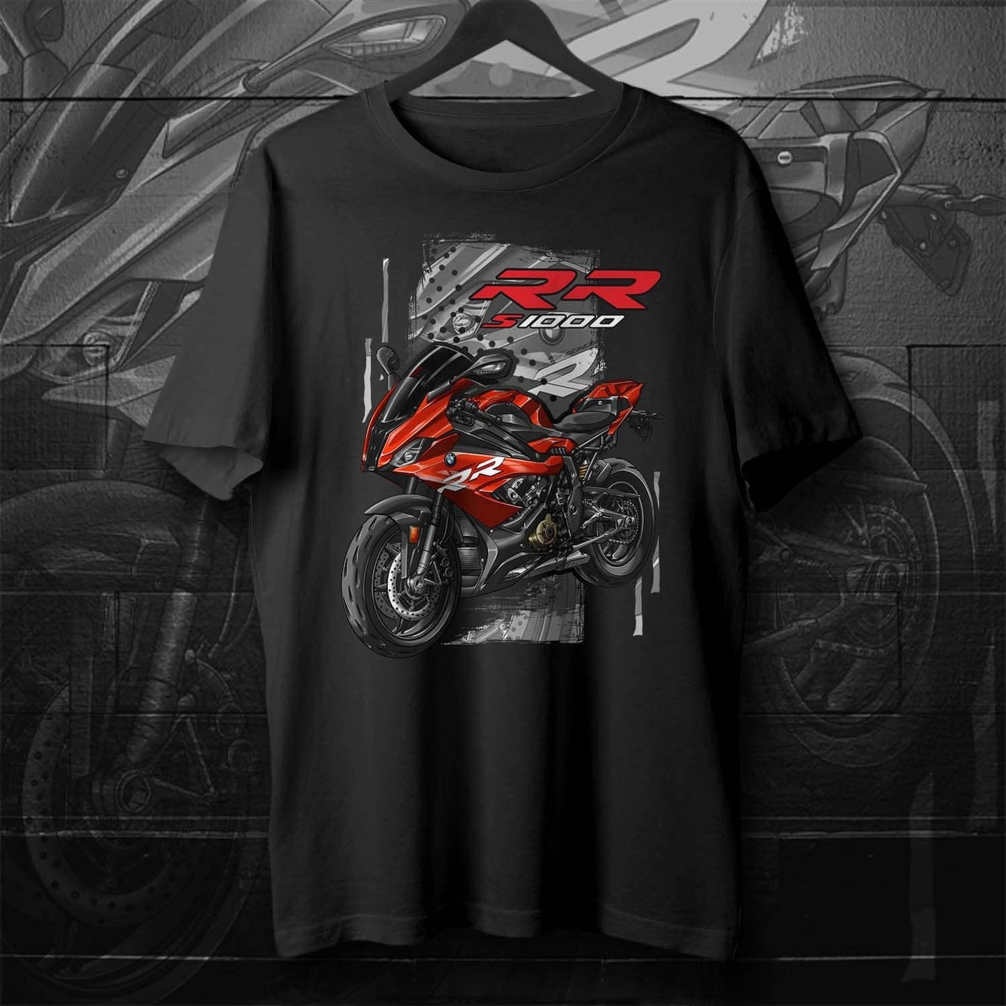 BMW S1000RR 2019-22 T-Shirt - Motorcycle Tee Shirt for Motorrad Riders