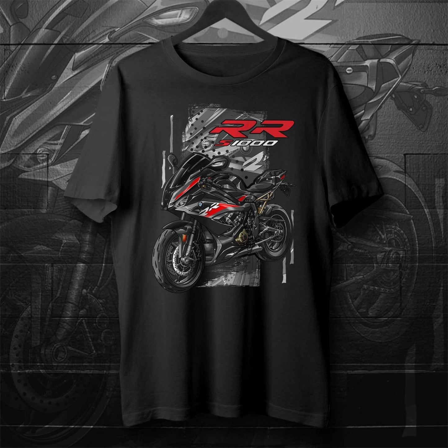 BMW S1000RR 2019-22 T-Shirt - Motorcycle Tee Shirt for Motorrad Riders