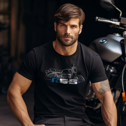 BMW R65 T-Shirt - Motorcycle Tee Shirt for Motorrad Riders
