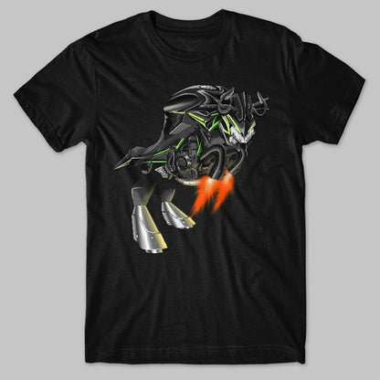Kawasaki Z 650 Inspired T-Shirt - Motorcycle Tee Shirt for Riders