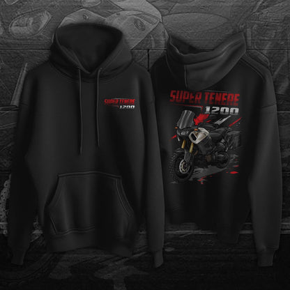 Yamaha XT1200Z Super Tenere 2016-24 Inspired Hoodie - ADV Motorcycle Sweatshirt