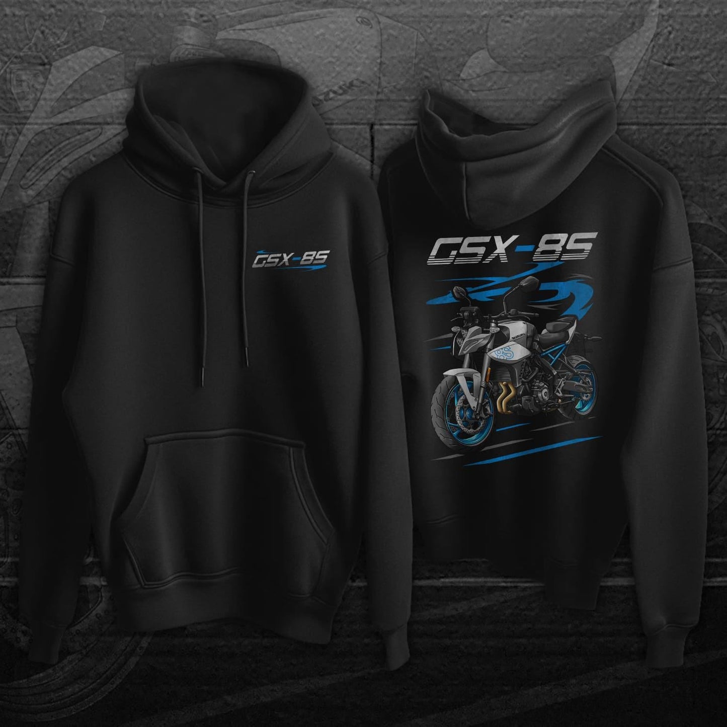 Suzuki GSX-8S Inspired Hoodie - Motorcycle Sweatshirt