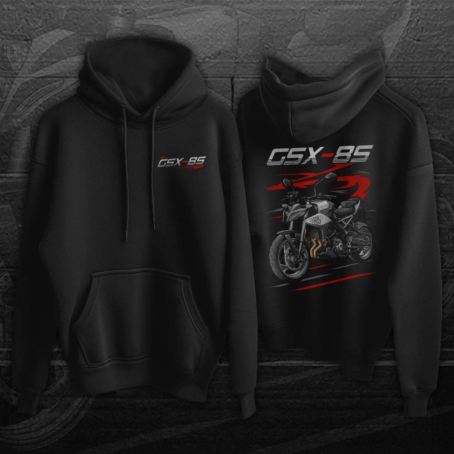 Suzuki GSX-8S Inspired Hoodie - Motorcycle Sweatshirt