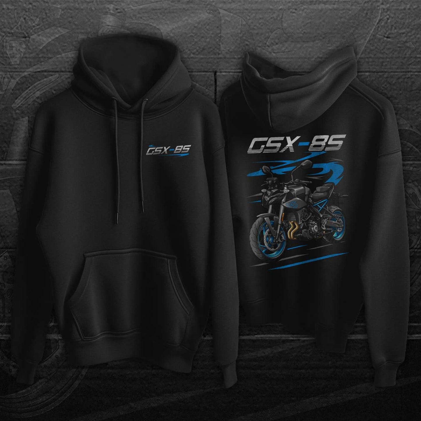 Suzuki GSX-8S Inspired Hoodie - Motorcycle Sweatshirt