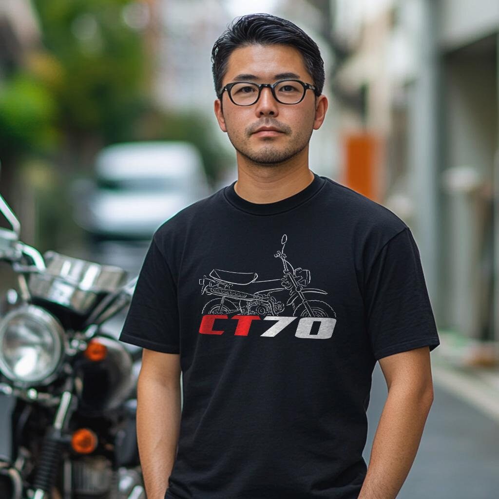 Honda CT 70 Inspired T-Shirt - Motorcycle Tee Shirt