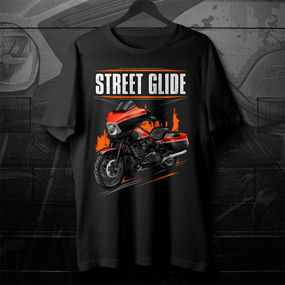 Harley Street Glide CVO FLHXSE 2024 T-Shirt - Biker Motorcycle Tee Shirt