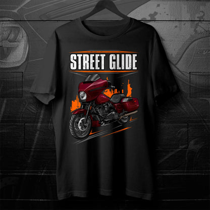 Harley Street Glide CVO FLHXSE 2024 T-Shirt - Biker Motorcycle Tee Shirt
