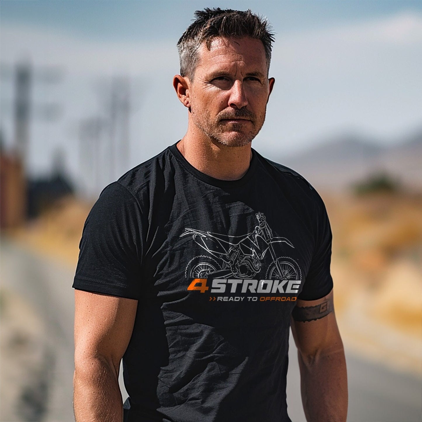 KTM 450 EXC T-Shirt - Motorcycle Tee Shirt for Riders