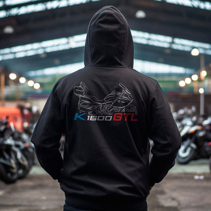 BMW K1600GTL Hoodie - Motorcycle Sweatshirt for Motorrad Riders