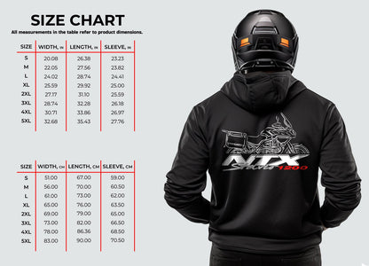 Moto Guzzi Stelvio Hoodie - Motorcycle Sweatshirt for ADV Riders