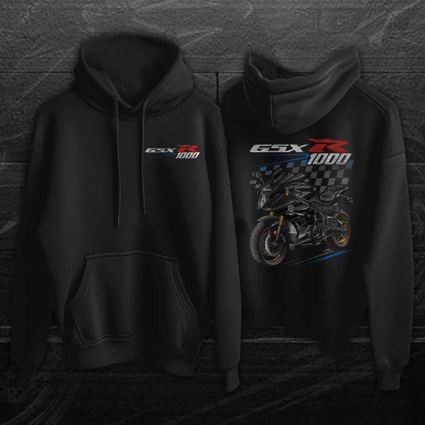 Suzuki GSXR 1000 2021-23 Inspired Hoodie - Motorcycle Sweatshirt