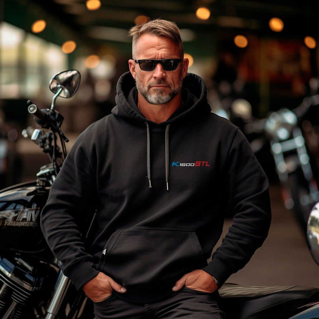 BMW K1600GTL Hoodie - Motorcycle Sweatshirt for Motorrad Riders