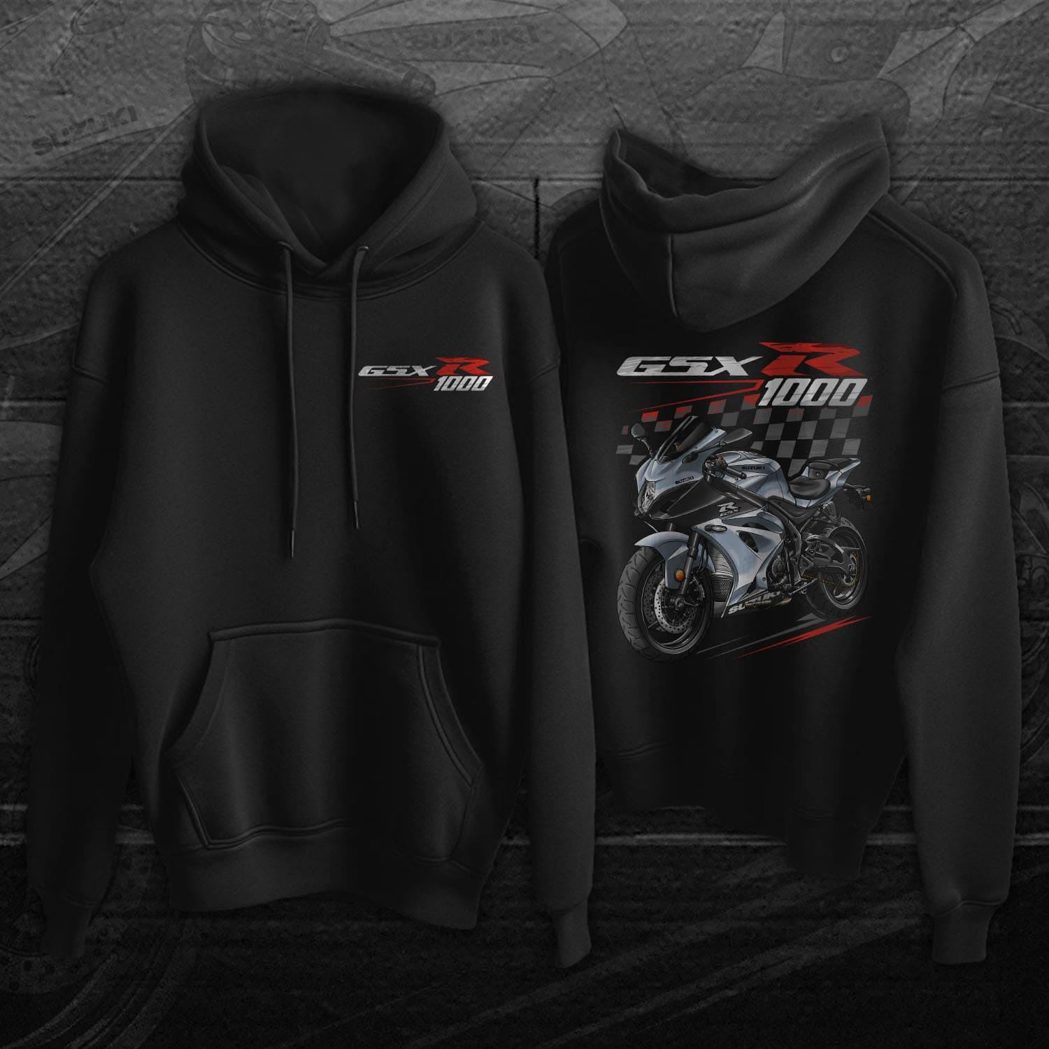 Suzuki GSXR 1000 2021-23 Inspired Hoodie - Motorcycle Sweatshirt