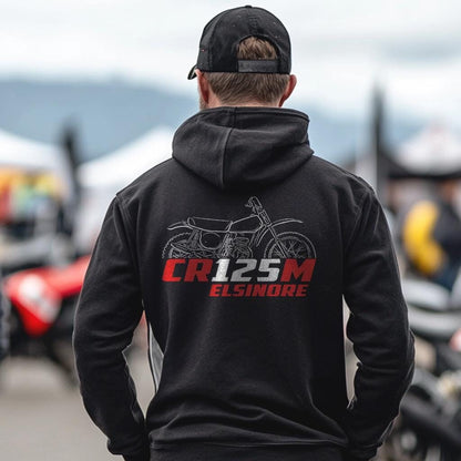 Honda CR125 | M & R 1973-82 Inspired Hoodies - Motorcycle Sweatshirt