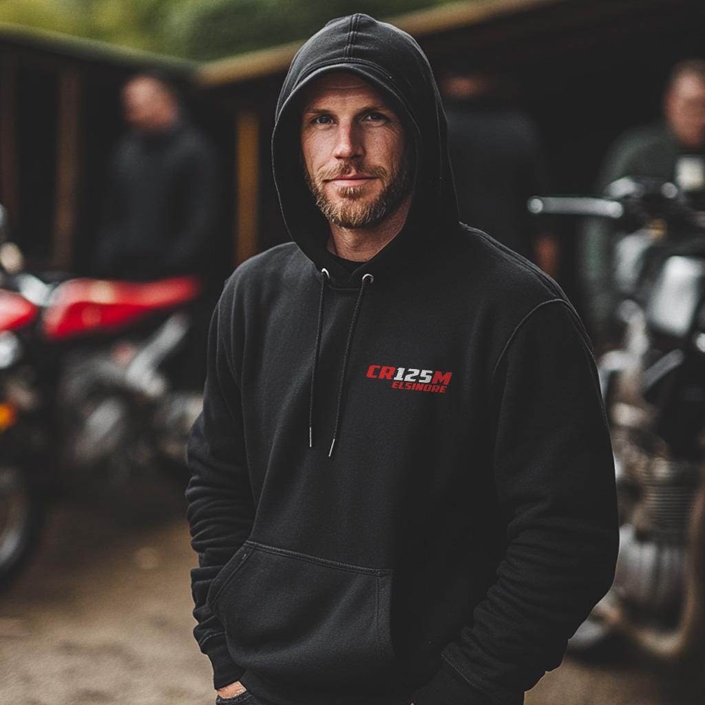 Honda CR125 | M & R 1973-82 Inspired Hoodies - Motorcycle Sweatshirt