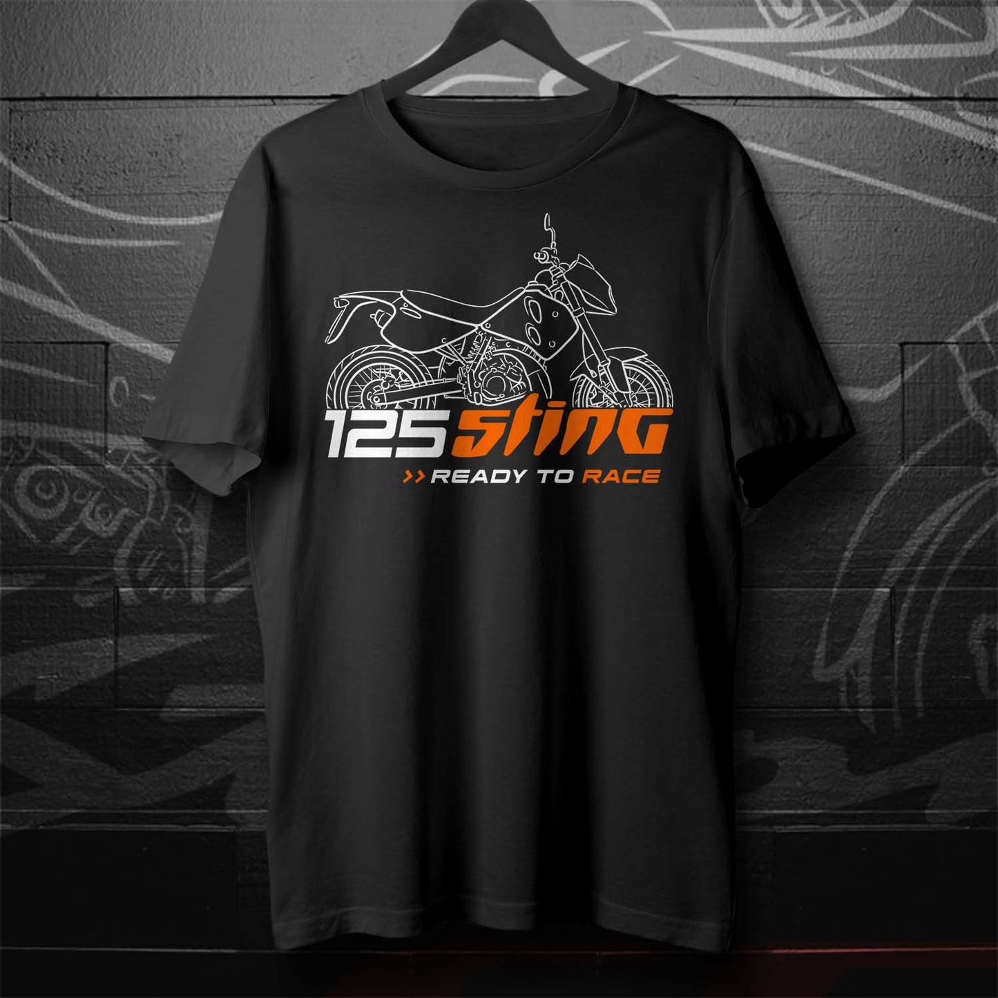 KTM 125 Sting Duke T-Shirt - Motorcycle Tee Shirt for Riders