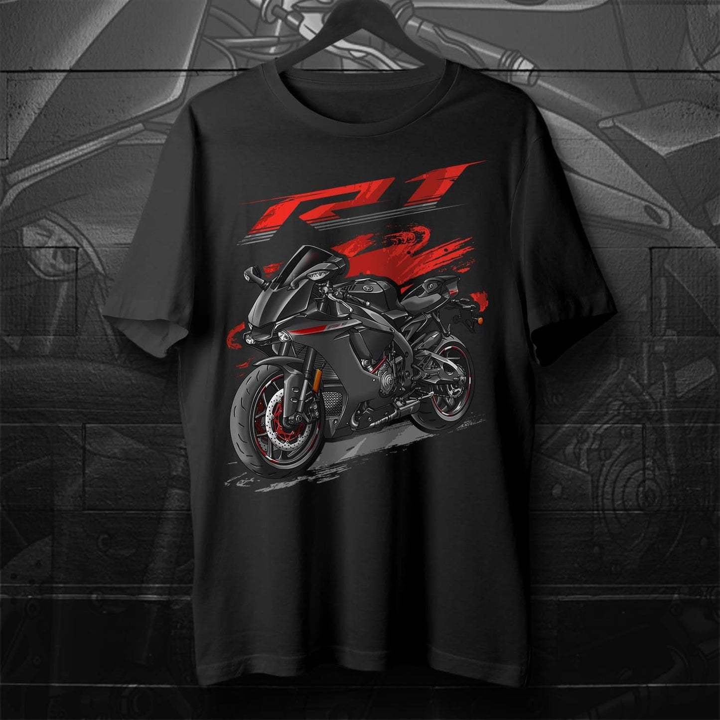 Yamaha YZF-R1 2015-17 Inspired T-Shirt - Motorcycle Tee Shirt