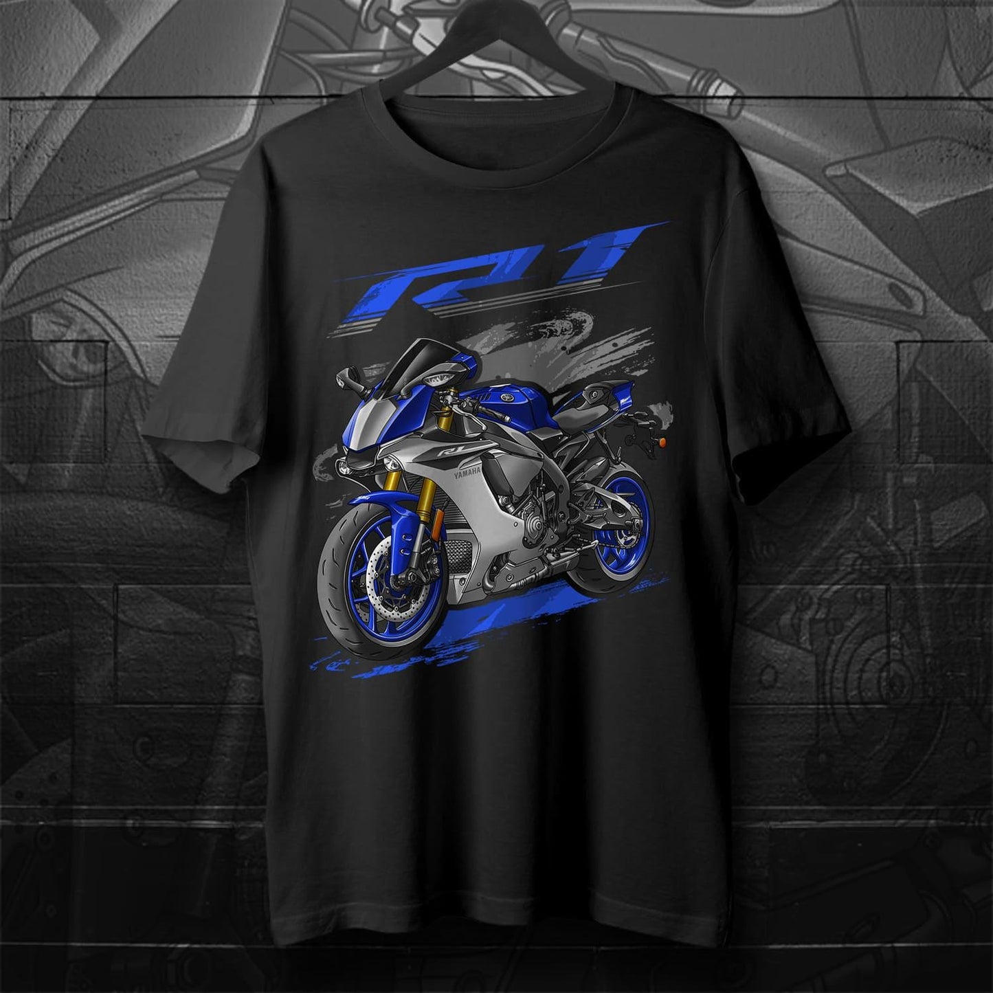 Yamaha YZF-R1 2015-17 Inspired T-Shirt - Motorcycle Tee Shirt