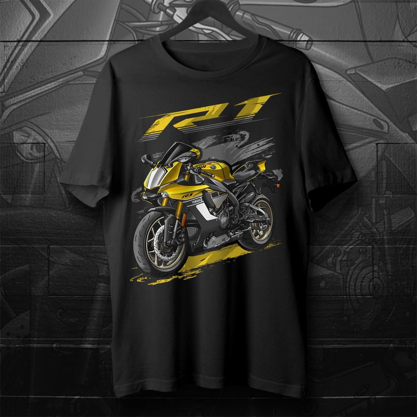 Yamaha YZF-R1 2015-17 Inspired T-Shirt - Motorcycle Tee Shirt