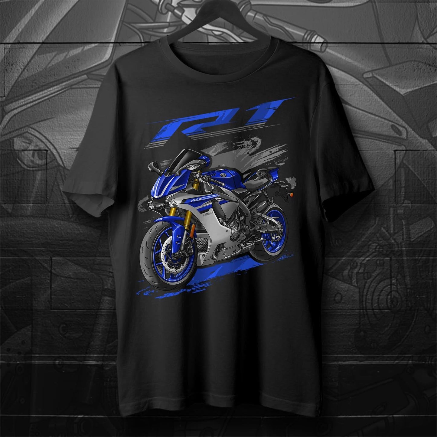 Yamaha YZF-R1 2015-17 Inspired T-Shirt - Motorcycle Tee Shirt