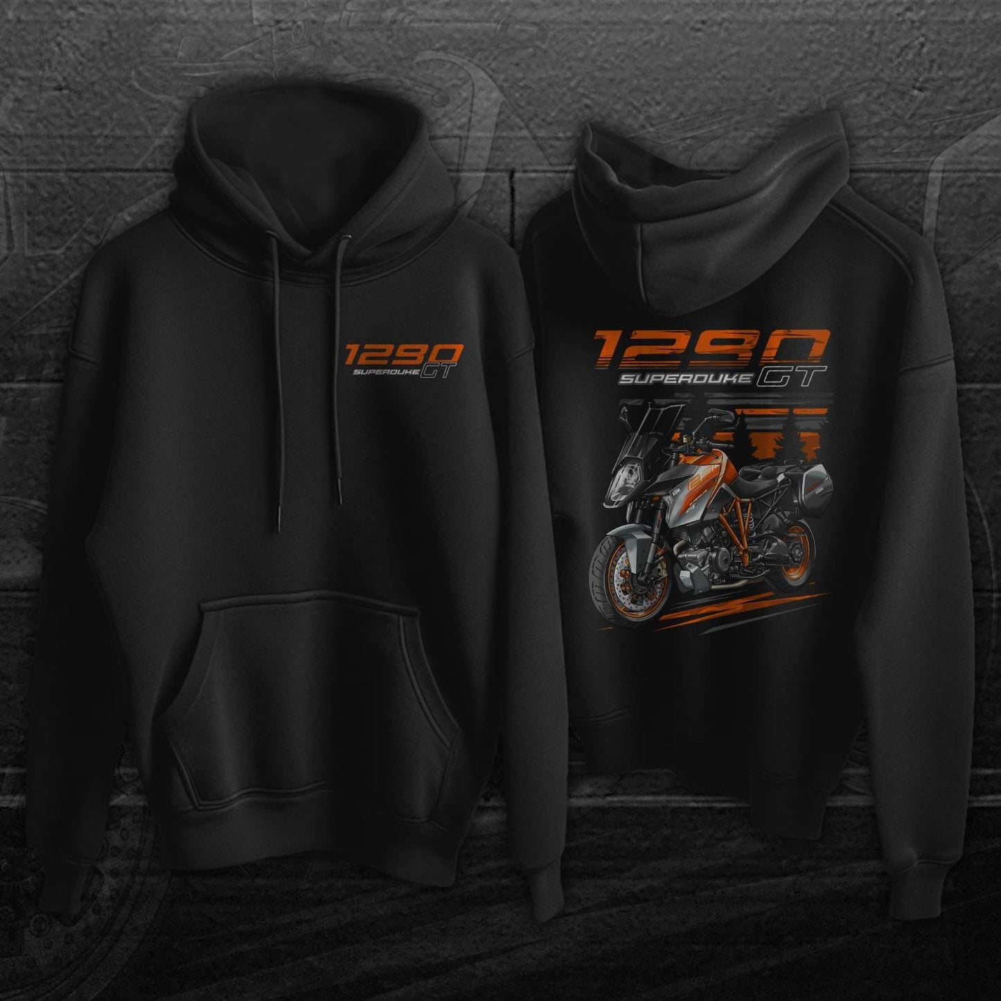 KTM 1290 Super Duke GT 2016-18 Inspired Hoodie - Motorcycle Sweatshirt
