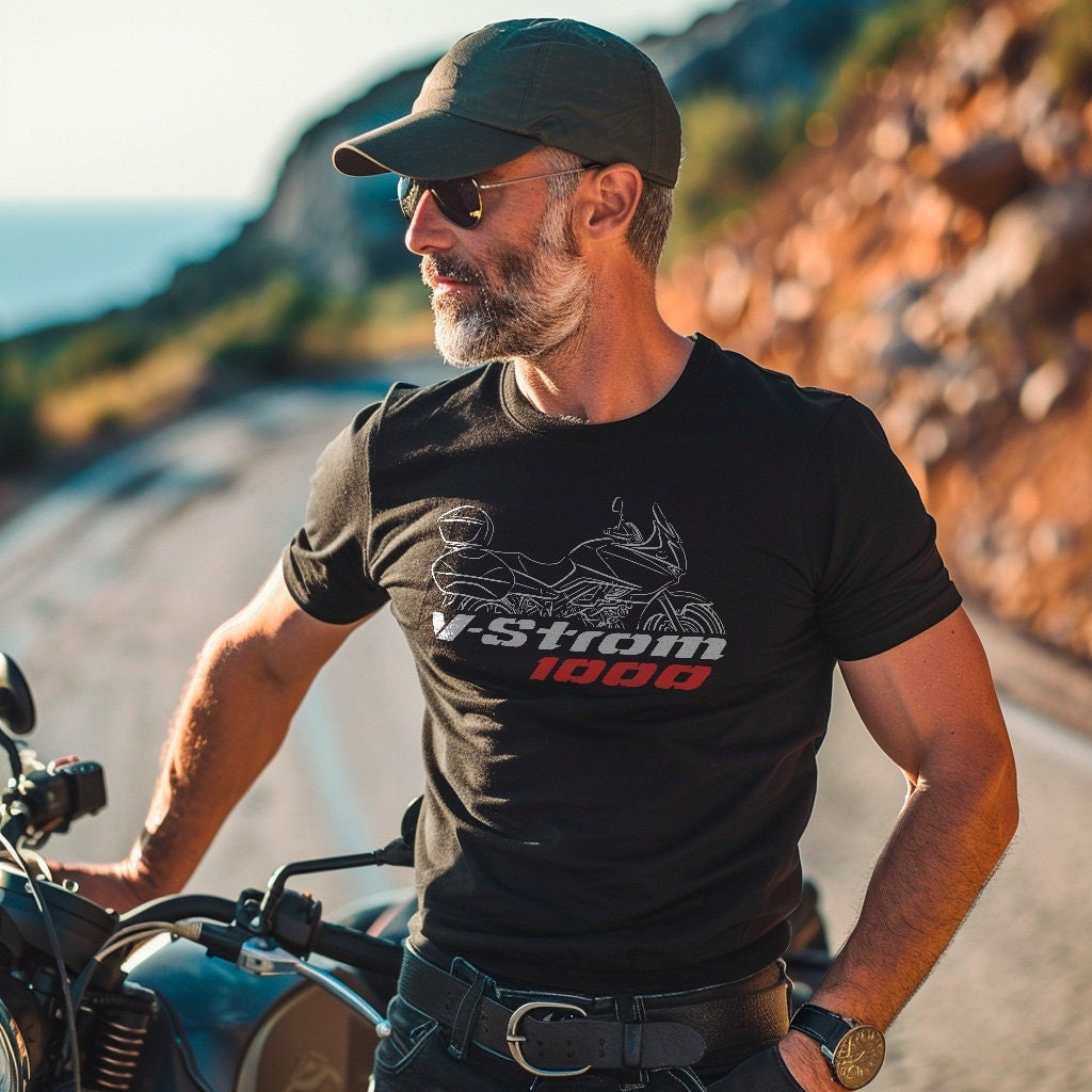 Suzuki V-STROM 1000 T-Shirt - Motorcycle Tee Shirt for ADV Riders