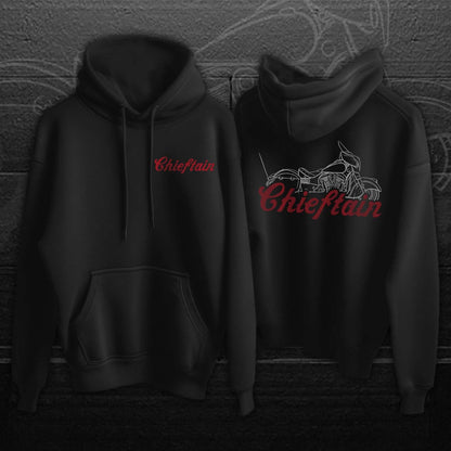 Indian Chieftain Hoodie - Motorcycle Sweatshirt for Biker