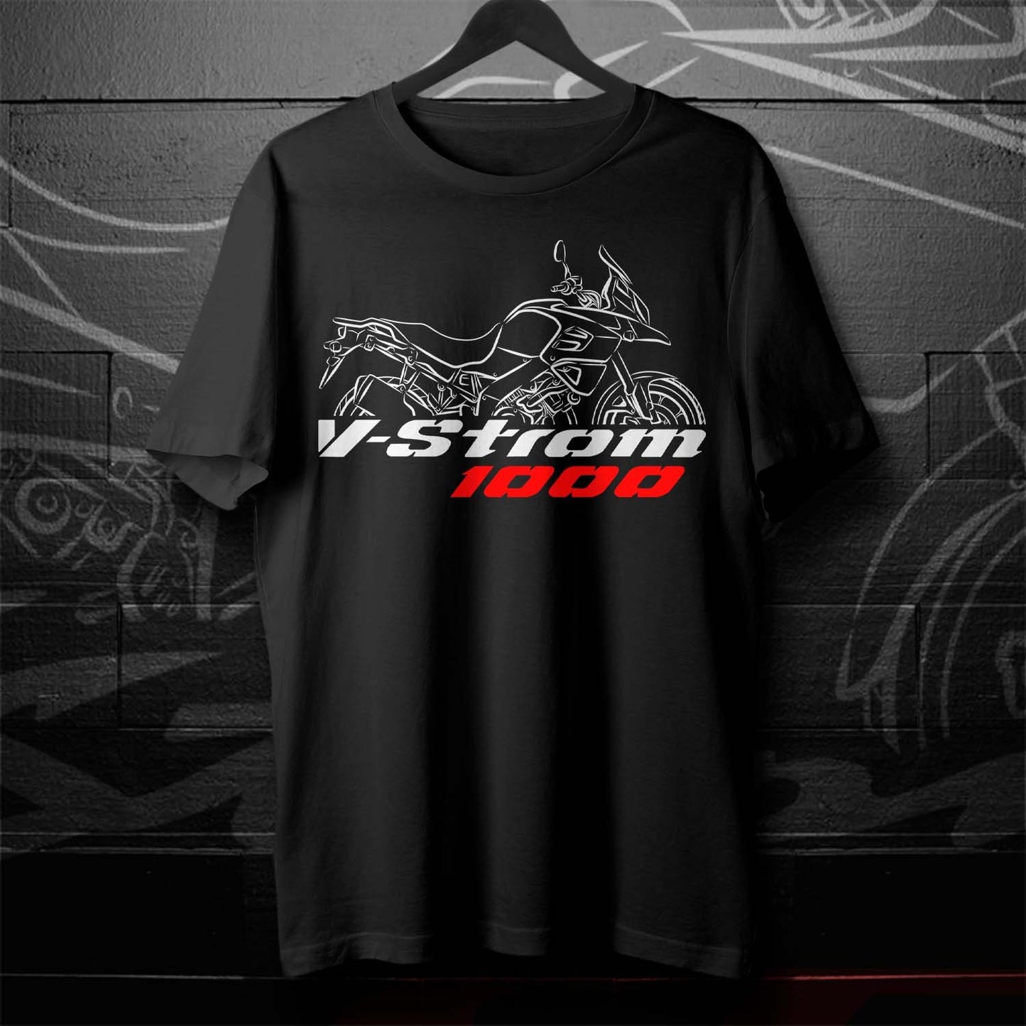Suzuki V-STROM 1000 T-Shirt - Motorcycle Tee Shirt for ADV Riders