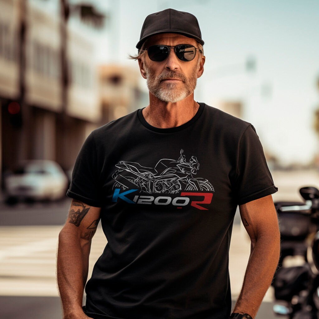 BMW K1200R T-Shirt - Motorcycle Tee Shirt for Motorrad Riders