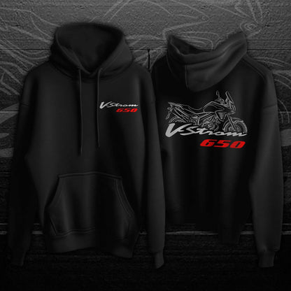 Suzuki V-STROM 650 Hoodie - Motorcycle Sweatshirt for ADV Riders