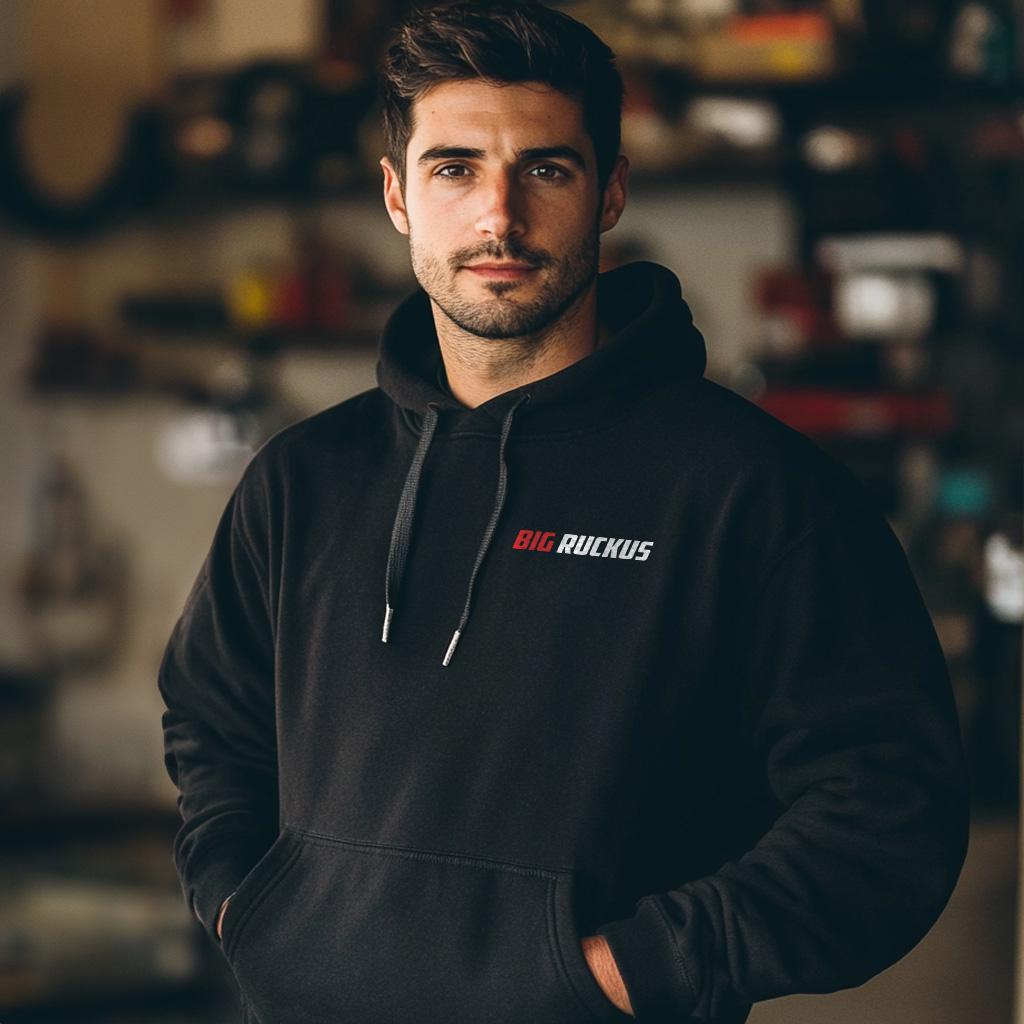 Honda Big Ruckus Inspired Hoodie - Motorcycle Sweatshirt for Riders