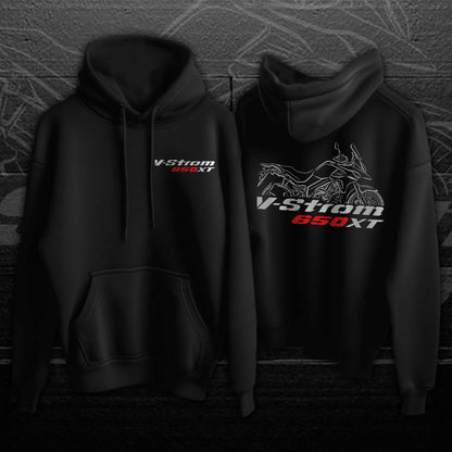 Suzuki V-STROM 650 Hoodie - Motorcycle Sweatshirt for ADV Riders