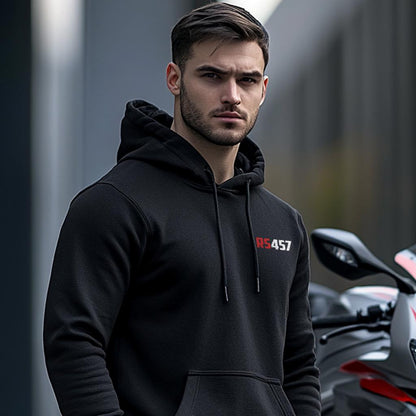 Aprilia RS 457 2024 Inspired Hoodie - Motorcycle Sweatshirt for Riders