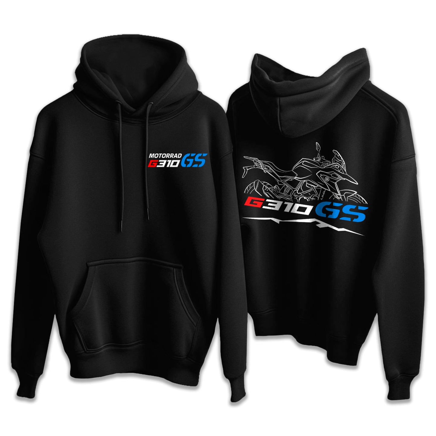 BMW G310GS Hoodie - Motorcycle Sweatshirt for Motorrad Riders