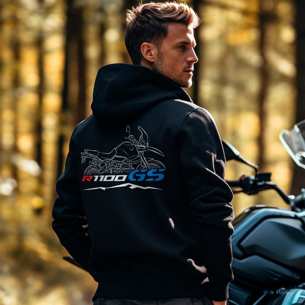 BMW R1100 Hoodie - Motorcycle Sweatshirt for Motorrad Riders
