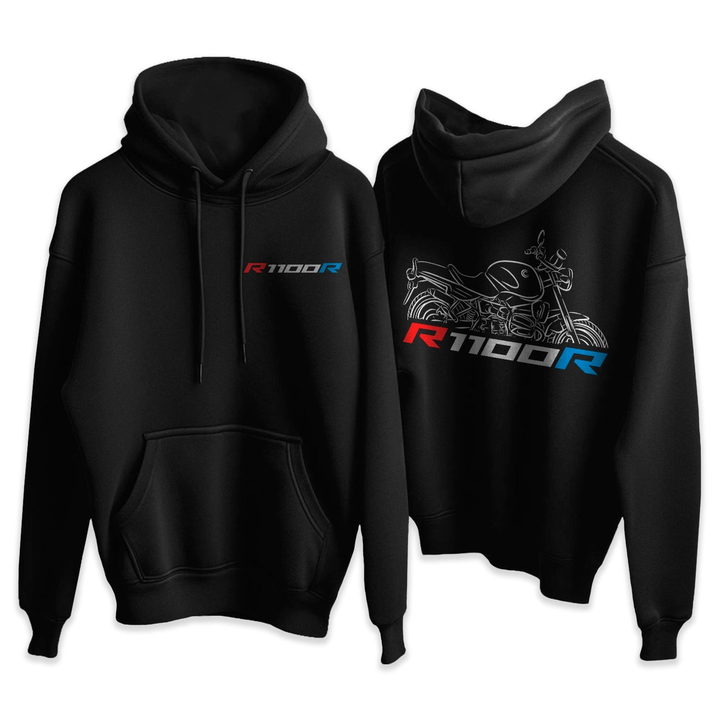 BMW R1100 Hoodie - Motorcycle Sweatshirt for Motorrad Riders