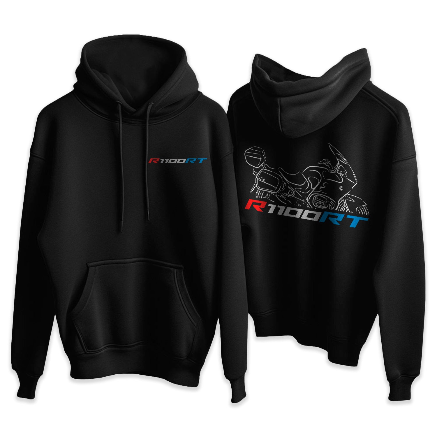 BMW R1100 Hoodie - Motorcycle Sweatshirt for Motorrad Riders