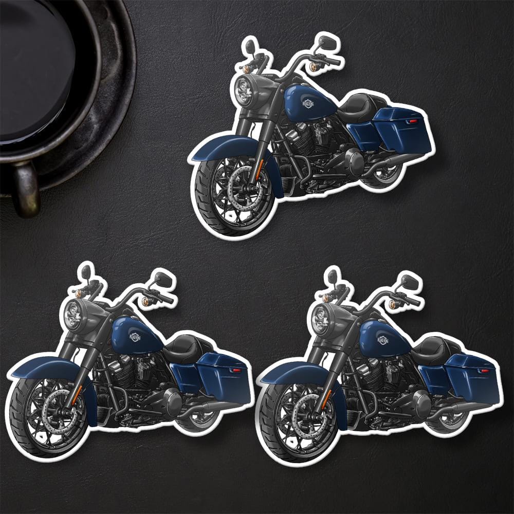 Harley Road King Special 2023-24 Inspired Stickers - Set of 3 Biker Motorcycle Decals
